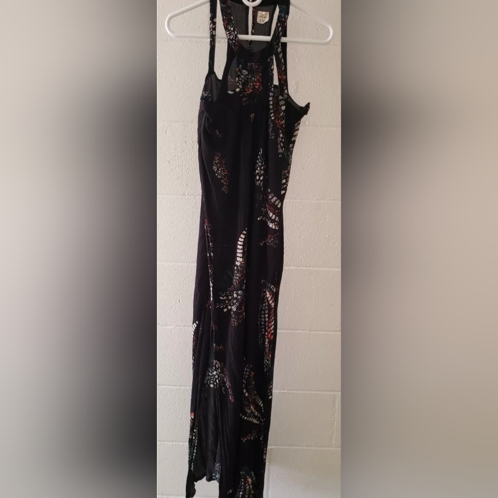 🆕 O'Neill Women's Luka Woven Maxi Dress black size Small NWT
